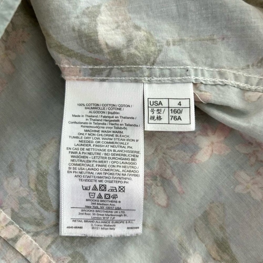Liberty Art Fabric + Brooks Brother’s Floral Button-Front Long-Sleeve Shirt - Picture 6 of 11